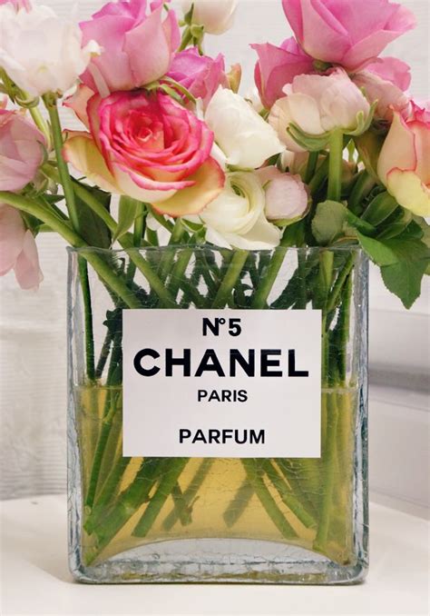 chanel vases|chanel perfume vase.